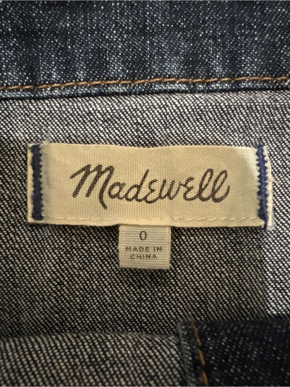 Madewell Sleeveless Button-Front Denim Midi Dress in Dark Blue-0 - Picture 6 of 7